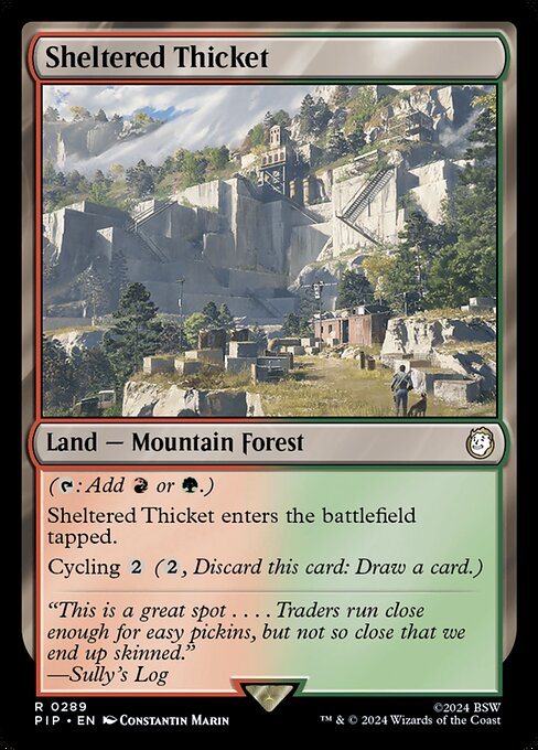Sheltered Thicket 289
