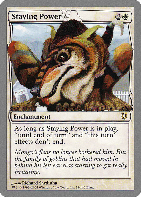 Staying Power 21