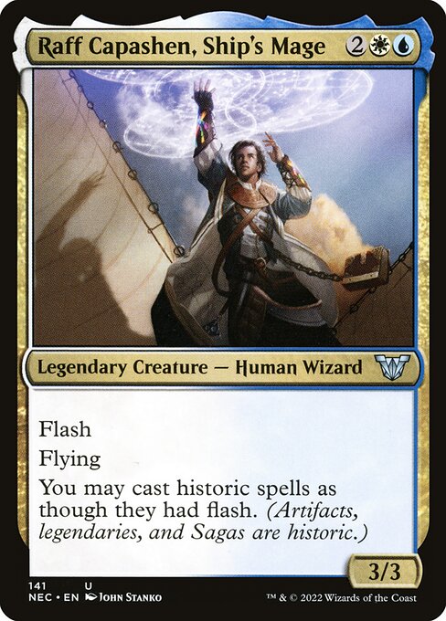 Raff Capashen, Ship's Mage 141