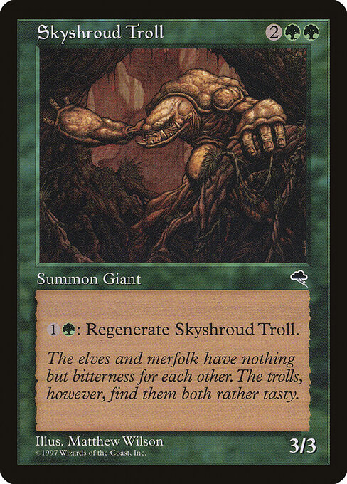 Skyshroud Troll 257