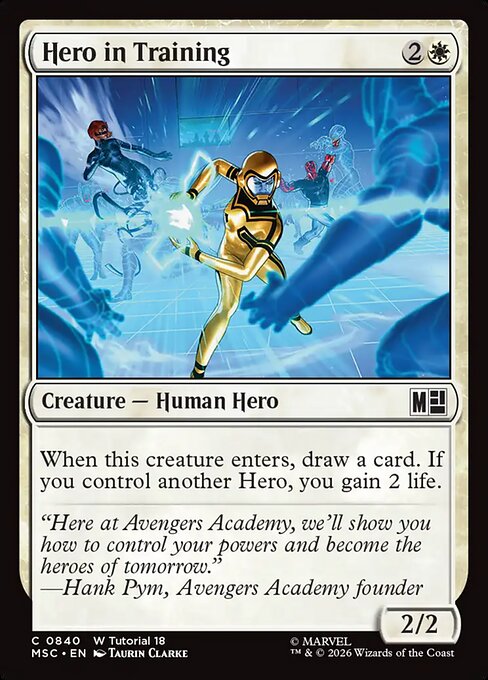 Hero in Training 840