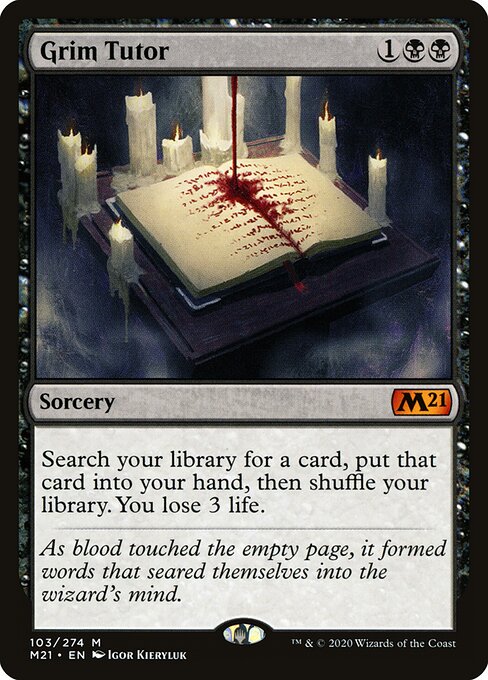 Grim Tutor 103