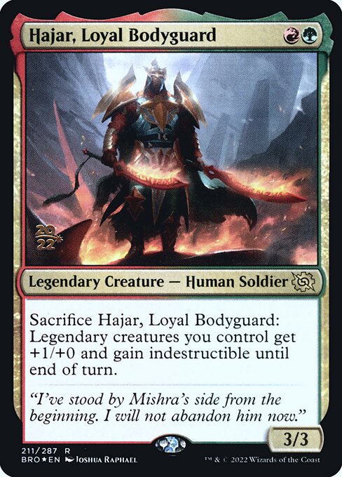 Hajar, Loyal Bodyguard 211s