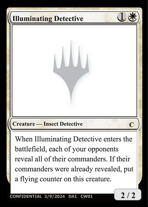 Illuminating Detective CW01