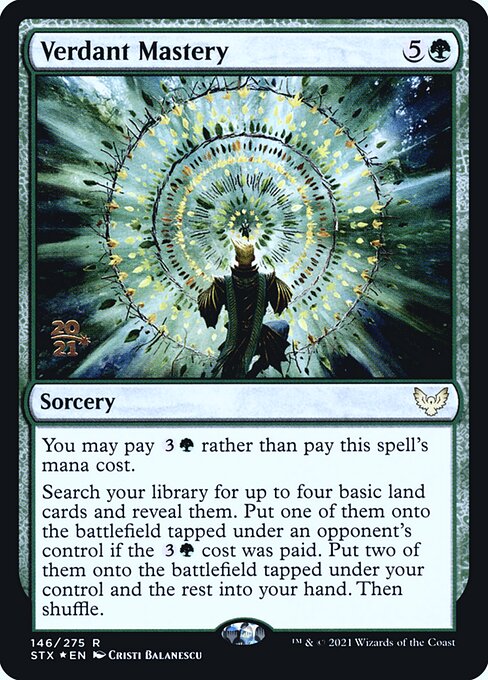 Verdant Mastery 146s