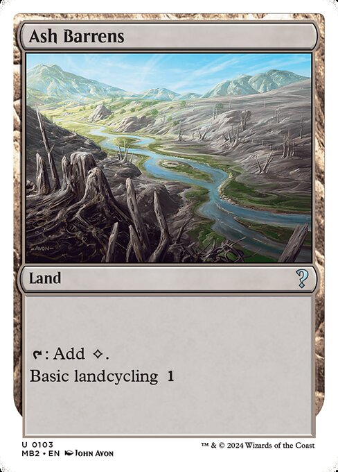 Ash Barrens 103