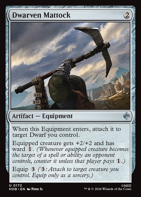 Dwarven Mattock 172