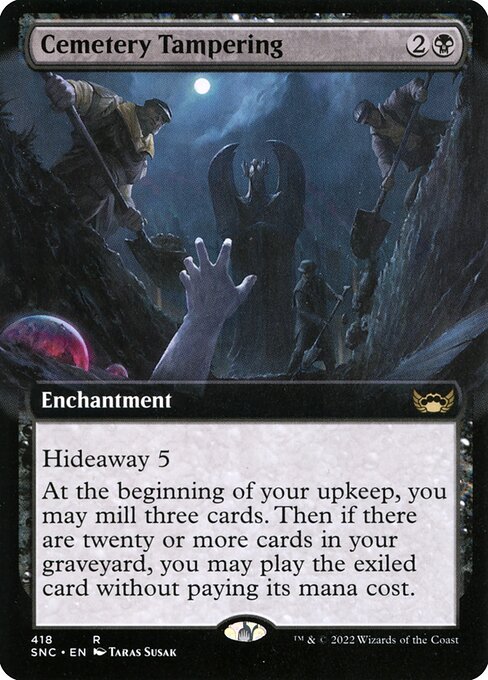 Cemetery Tampering 418