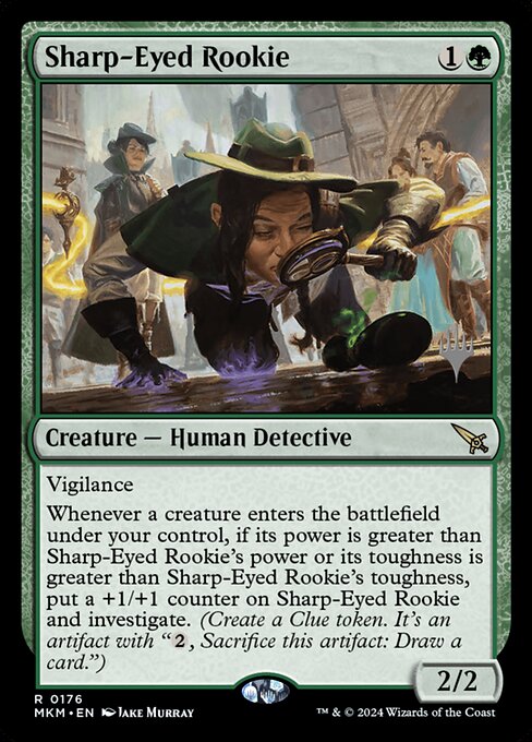 Sharp-Eyed Rookie 176p