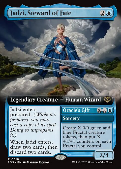 Jadzi, Steward of Fate // Oracle's Gift 318