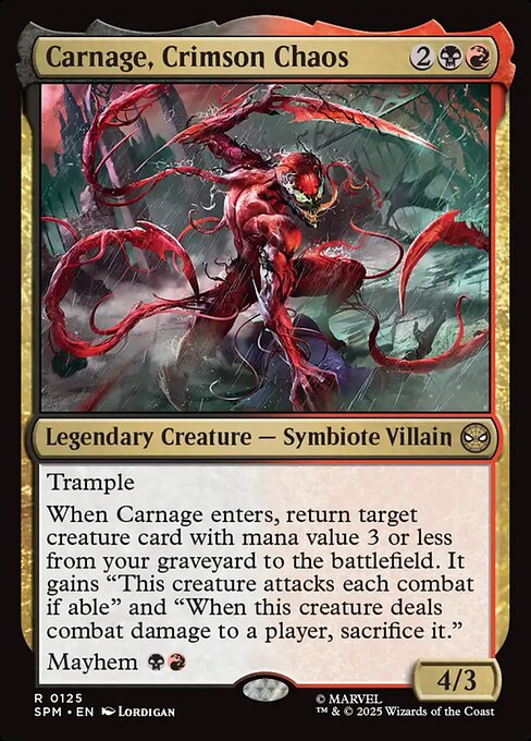 Carnage, Crimson Chaos 125