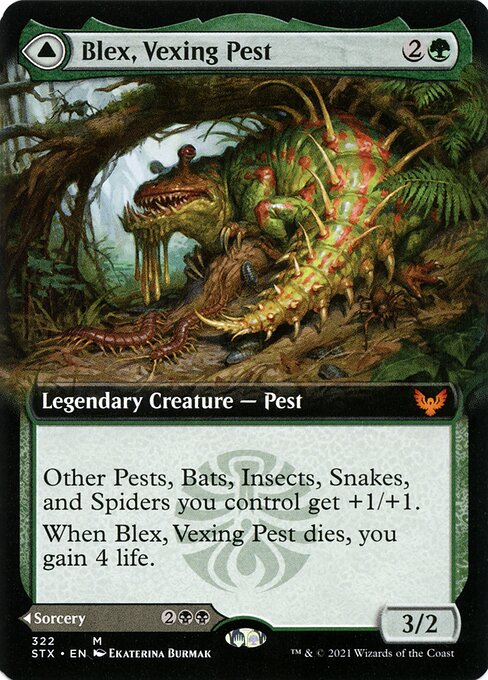 Blex, Vexing Pest // Search for Blex 322