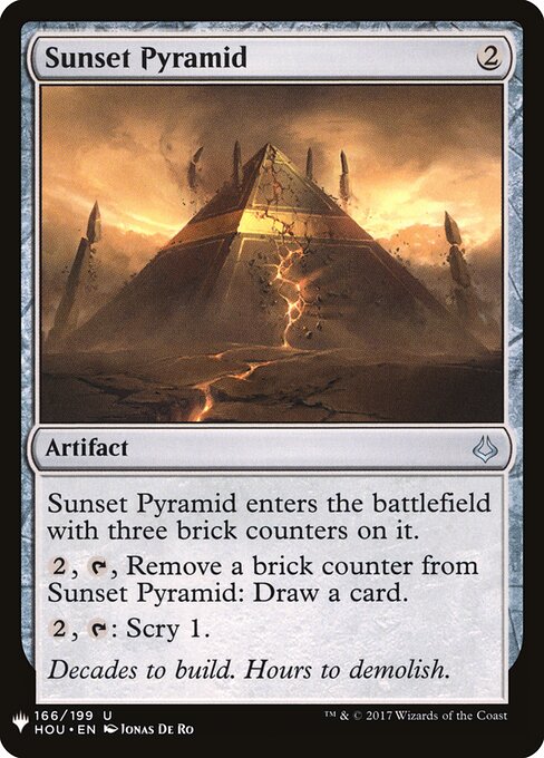 Sunset Pyramid HOU-166
