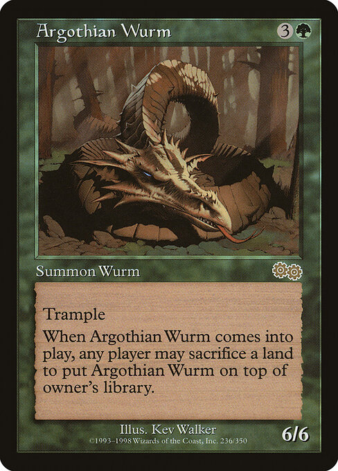 Argothian Wurm 236