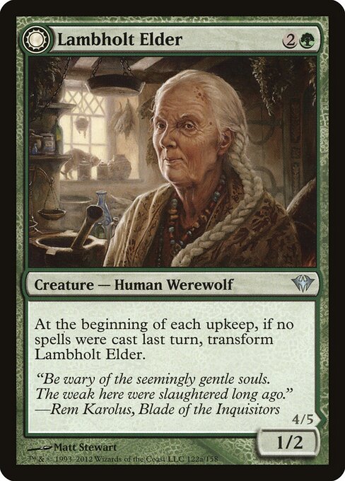 Lambholt Elder // Silverpelt Werewolf 122