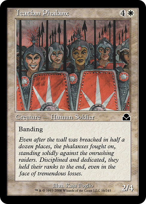 Icatian Phalanx 16