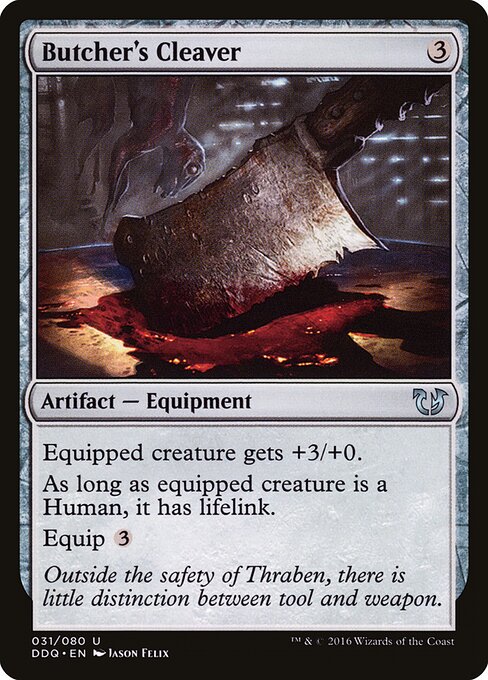 Butcher's Cleaver 31