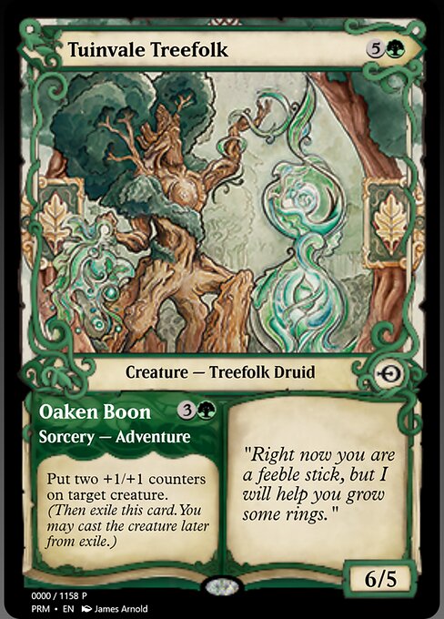 Tuinvale Treefolk // Oaken Boon 78818