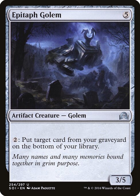 Epitaph Golem 254