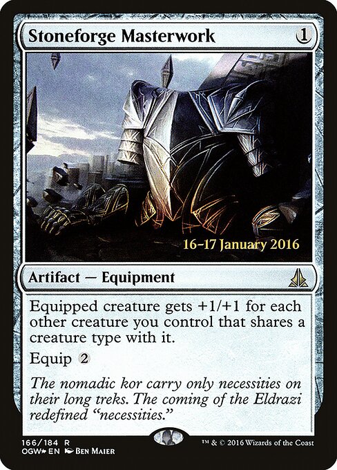 Stoneforge Masterwork 166s
