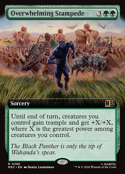 Overwhelming Stampede 385