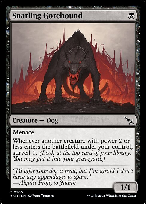 Snarling Gorehound 105