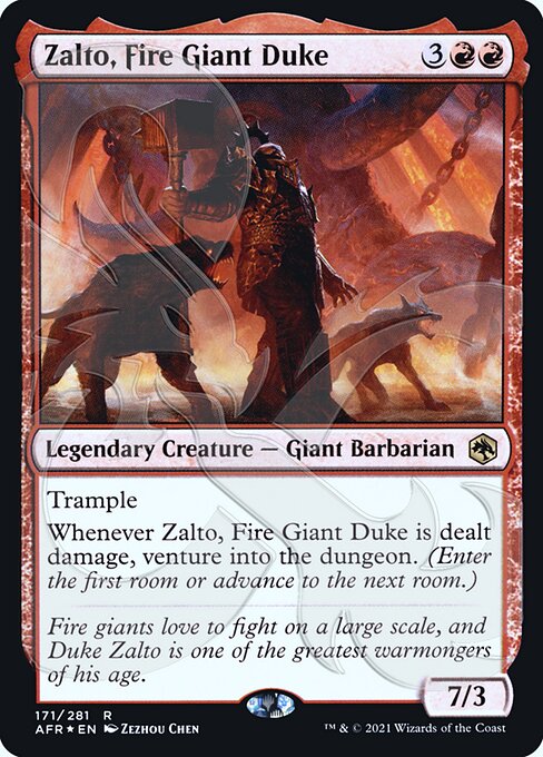 Zalto, Fire Giant Duke 171a