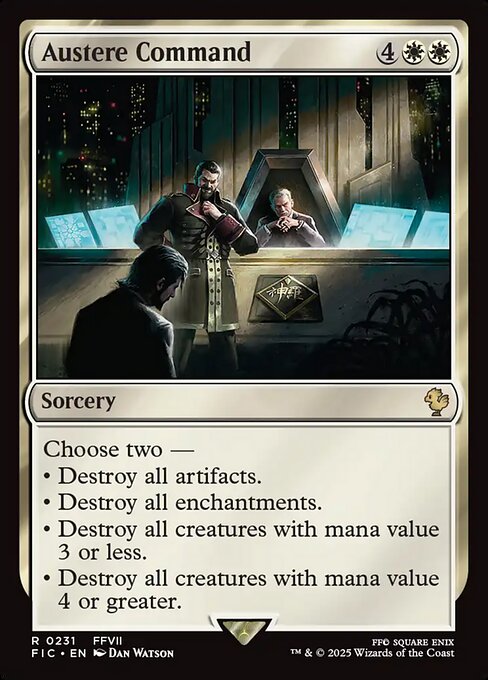 Austere Command 231