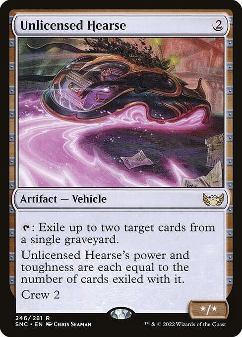 Unlicensed Hearse 246