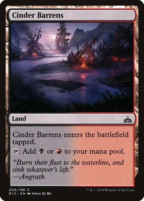 Cinder Barrens 205