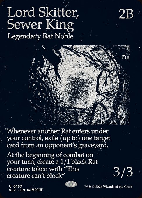 Lord Skitter, Sewer King 167