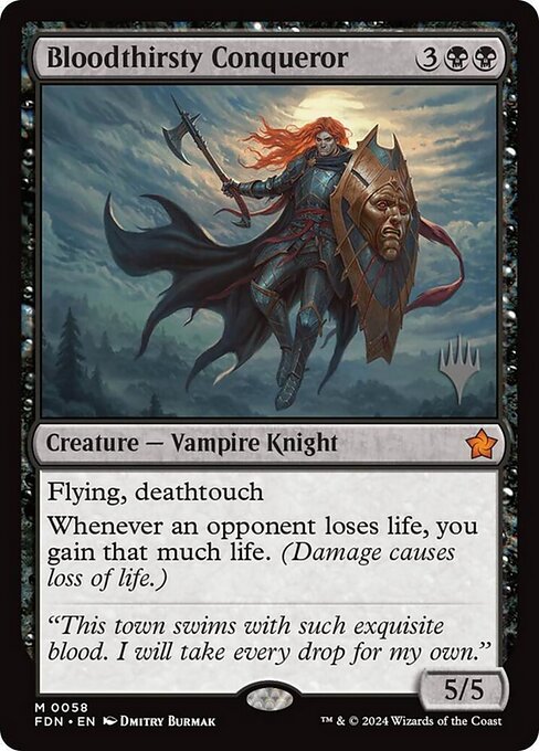 Bloodthirsty Conqueror 58p