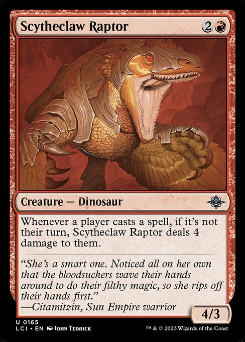Scytheclaw Raptor 165