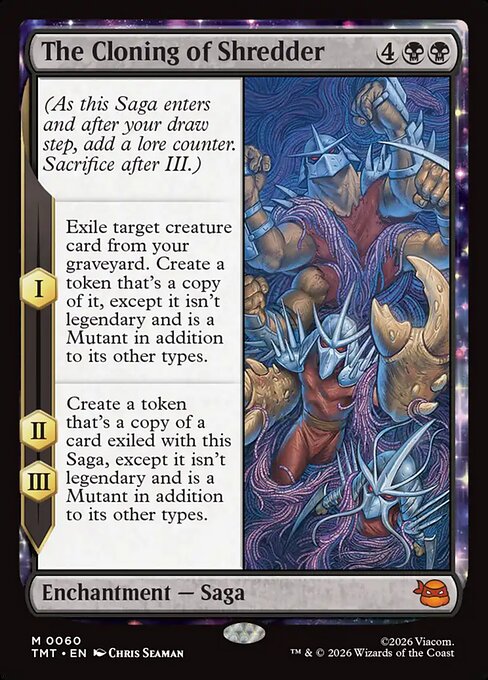 The Cloning of Shredder 60