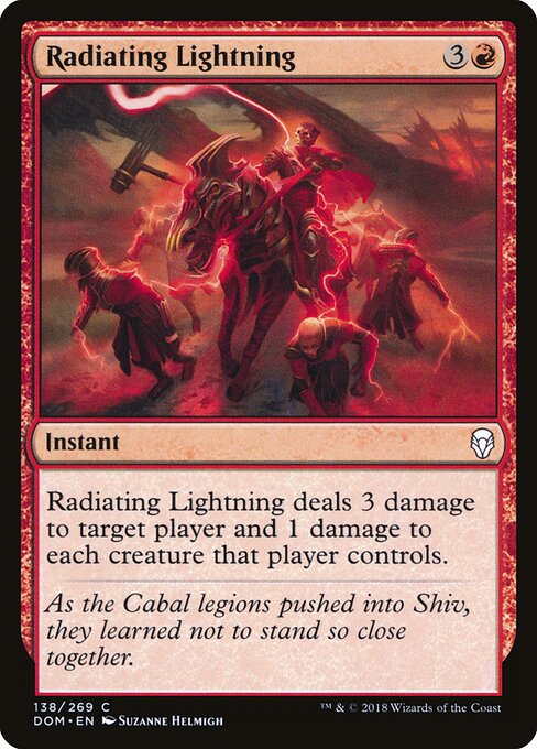 Radiating Lightning 138