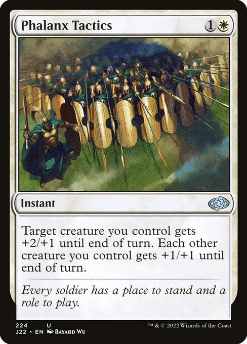 Phalanx Tactics 224
