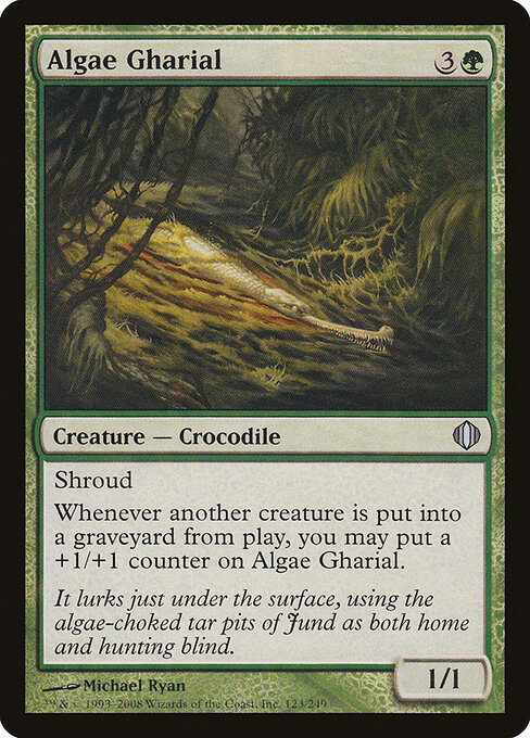 Algae Gharial 123