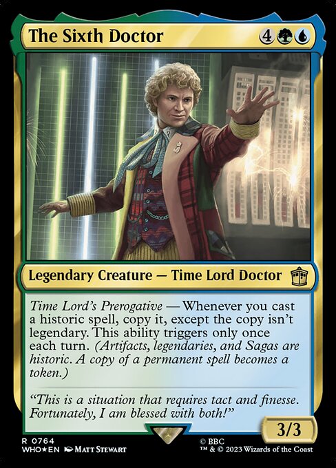The Sixth Doctor 764