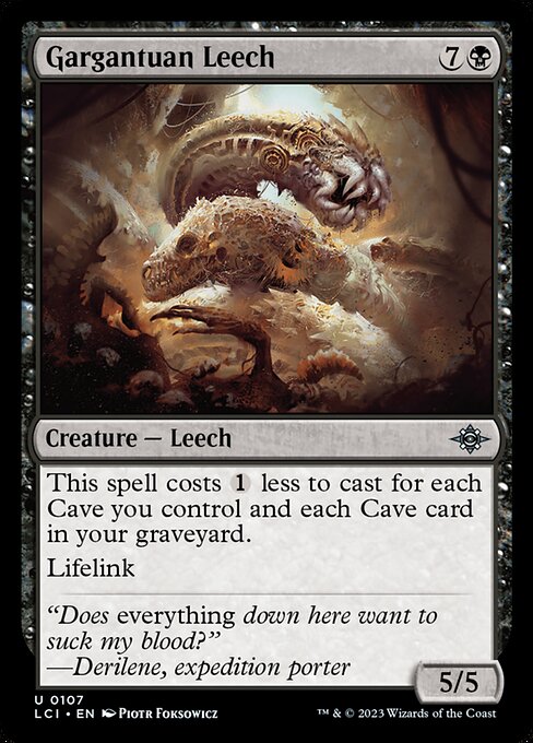 Gargantuan Leech 107