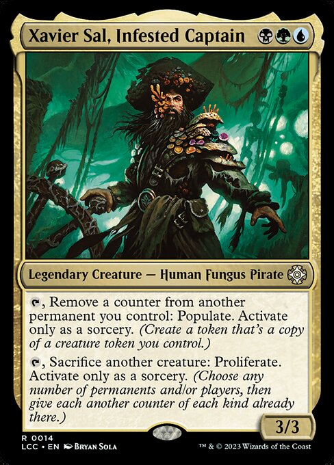 Xavier Sal, Infested Captain 14
