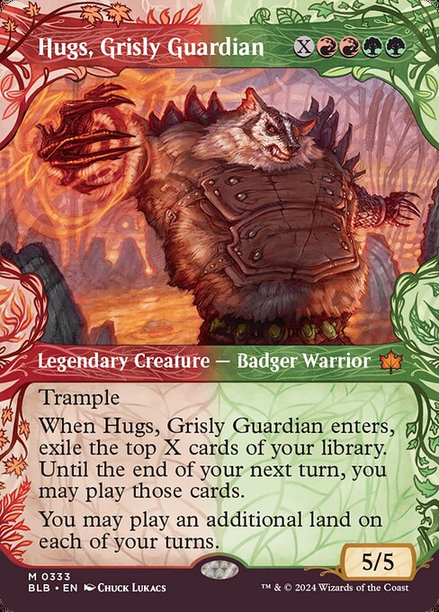 Hugs, Grisly Guardian 333