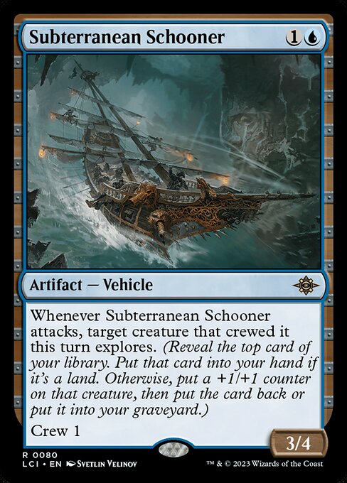 Subterranean Schooner 80