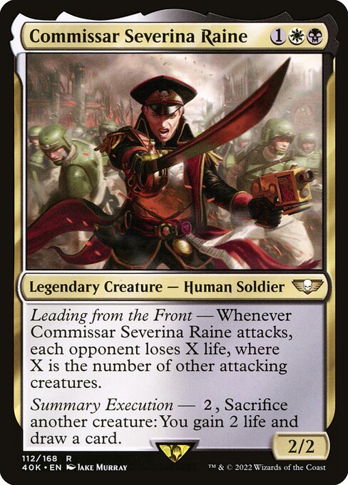 Commissar Severina Raine 112