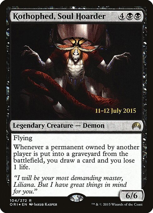 Kothophed, Soul Hoarder 104s