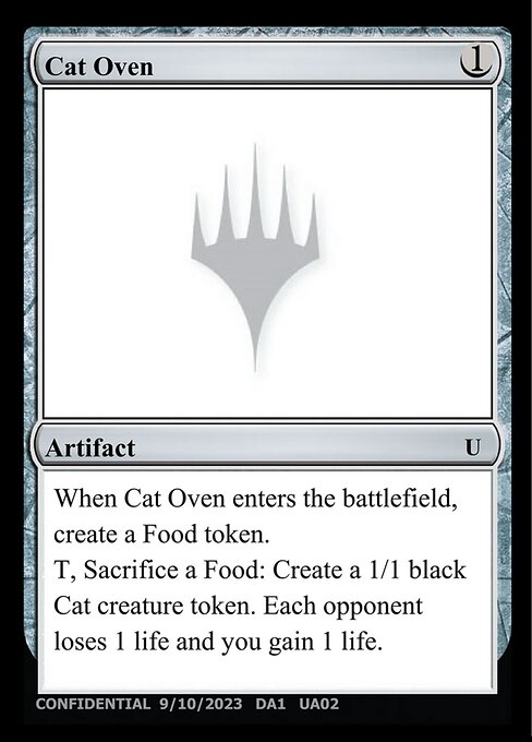 Cat Oven UA02a