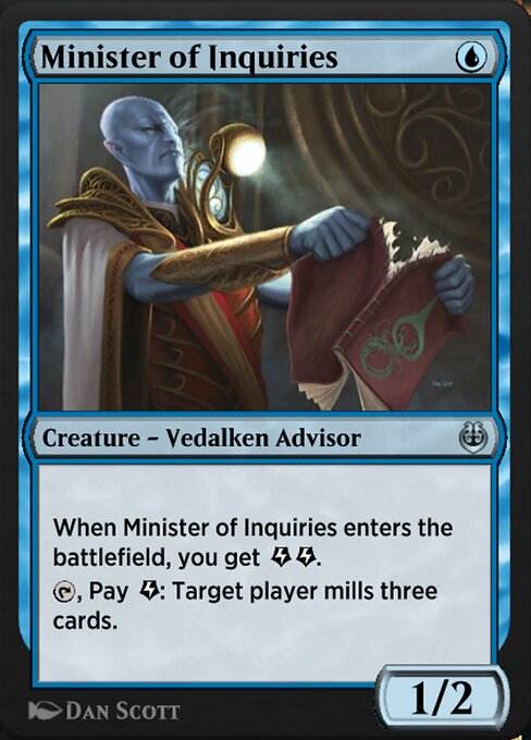 Minister of Inquiries 58