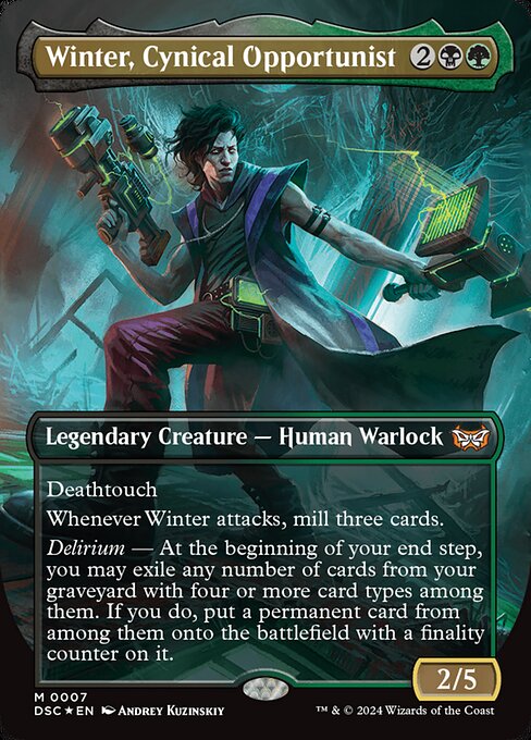 Winter, Cynical Opportunist 7