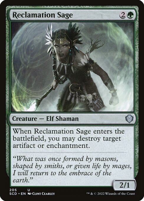 Reclamation Sage 205