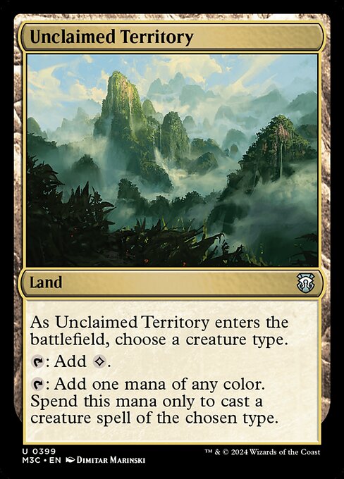 Unclaimed Territory 399