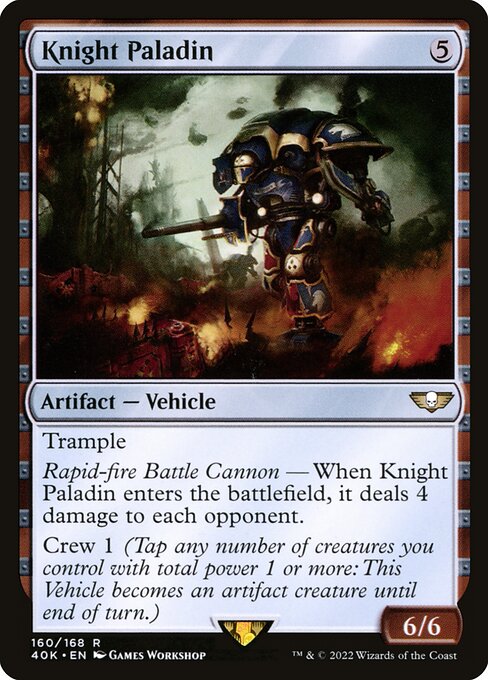 Knight Paladin 160